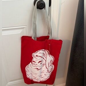 NEW. Hallmark Holiday/Christmas Tote Bag with Santa on it. 🎅🏻